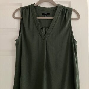 Alfani Olive green top Size M